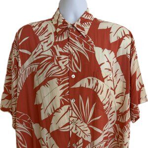 Tori Richard Hawaiian Men's Aloha Short Sleeve Shirt, large, excellent condition